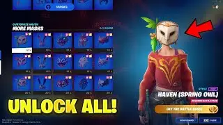 How To Unlock HAVEN MASKS In Fortnite Chapter 3 Season 1