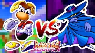 Rayman Redemption - All Mr. Dark Bosses