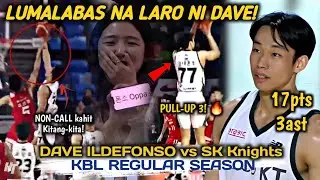Dave Ildefonso NAGSISIMULA ng Magpakitang Gilas sa KT at KBL, 17PTS 3AST 2STL | HIGHLIGHTS