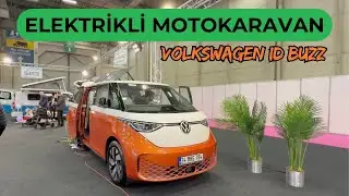 VOLKSWAGEN ID BUZZ MOTO KARAVAN :) T&Uuml;RKİYE'DE TEK ELEKTRİKLİ MOTOKARAVAN #volkswagen