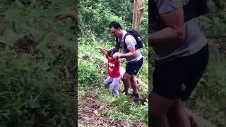 My daughter first high altitude hike
