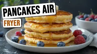the BEST Air Fryer Pancakes Recipe (Super Easy) | How to Make Air Fryer Pancakes