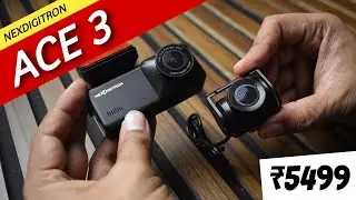 Nexdigitron ACE 3 Dashcam REVIEW | Unboxing, App Settings, Number Plate Readability & Video Quality]