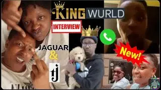 JAGUAR WRIGHT & TJ INTERVIEWED BY @KINGWURLD2023 & TJ & JAG OPEN UP BOUT THEIR RELATIONSHIP/NEISHA