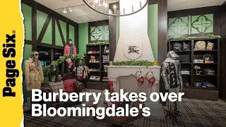 Burberry takes over Bloomingdale's for the holidays | On Trend