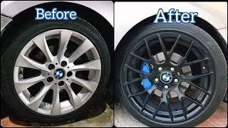 BMW Z4 E85 wheels and caliper cover