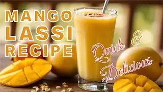 Mango Lassi Recipe in Urdu/Hindi | Mango Shake | Mango #mangolassi #mango #shorts #lassi #recipe