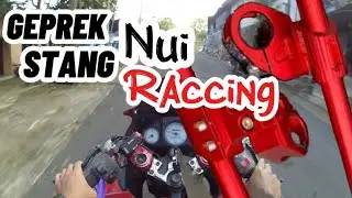 FEEL BERKENDARA PAKAI STANG NUI RACING DI NINJA 250 KARBU #ninja250karbu #motovlog 