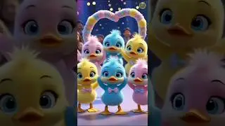 🦆 Cute Duckling Dance - A Fun and Adorable Kids&rsquo; Song 🎶 #kidssong #kids #littlewonders #trend #duck