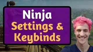 Ninja Fortnite Settings, Keybinds, Mouse etc [September 2018]
