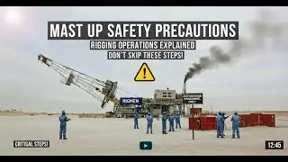 Drilling Rig Mast Up Safety Precautions | Oilfield Safety Guidelines | Rigmen.com