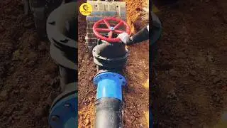 High Pressure Gate Valve Installation #plumbing #water