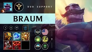 Braum Support vs Nami - NA Challenger Patch 26.02