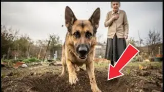 [Full Story ]This Dog german shepherd  Wouldn&rsquo;t Stop Digging&hellip;