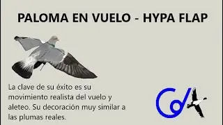 Cimbel paloma hypa-flap, Pigeon decoy