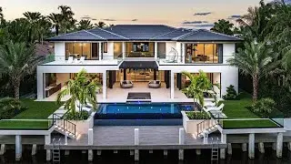 Brand New Contemporary Waterfront Masterpiece in Boca Raton for $25,000,000