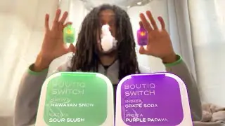 BOUTIQ SWITCH V3 1G (REVIEW) - HAWAIIAN ❄️ X SOUR SLUSH VS 🍇 SODA X 💜 PAPAYA