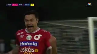 Gol de Diego Campos (90+4') &bull; V&aring;rnamo vs. Degerfors IF &bull; Allsvenskan - J19 &bull; 14-08-2023 &bull; 🇸🇪⚽🇨🇷