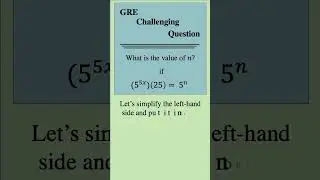 GRE Practice Question 25 #gre #math #precalculus