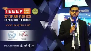 Mr. Ahmed Hassan (Pak Electron Limited - PEL) Platinum Sponsor of IEEEP Fair 2022