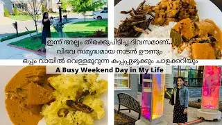 A Busy Day In My Life|അമ്മ Special നാടൻ ഊണ്|കൊതിയൂറും കപ്പപ്പുഴുക്കും ചാളക്കറിയും|Gardening & Outing