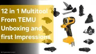 &ldquo;TEMU Ultimate 12-in-1 Power Tool Kit UNBOXING! Drill, Saw, Chainsaw & More!&rdquo;