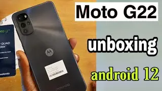moto g22 unboxing , moto g22 review / moto g22 features , first impression