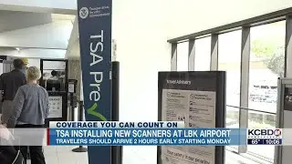 TSA installing new scanners at Lubbock airport