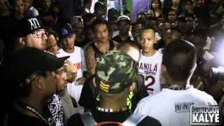 SUNUGAN KALYE- TRIGA/RIOT (Krumpinoys) vs MR NARLA/GAMBINO (Malate Trues), KALAWIT MALATE