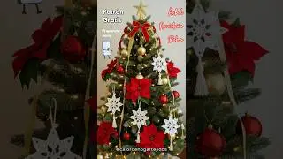 &Aacute;rbol Navide&ntilde;o Boho #crochetnavide&ntilde;o #navidad