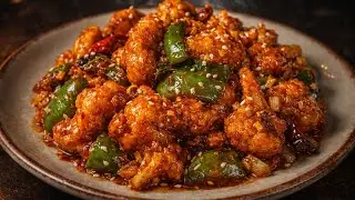 Crispy Chilli Gobhi | Luxurious Indo-Chinese Recipe at Home #viral #explore #youtubeshorts #ytvideos