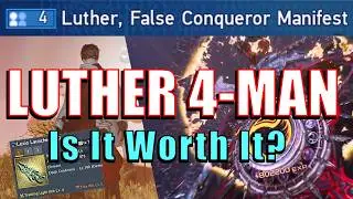 PSO2:NGS | Is Luther 4-Man High Difficulty Fight Worth It? Gameplay Experience & Rare Lexio Drop