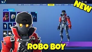 New ROBOT BOY ' REVOLT' SKIN In-Game Fortnite