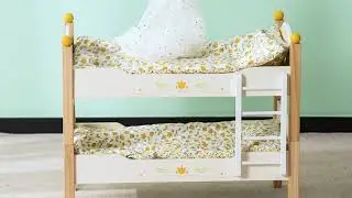 ROBUD Wooden Baby Doll Bed WRP10/WRP11/WRP12