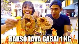 DUO JAGOAN PEDAS NAKLUKIN BAKSO LAVA CABAI 1 KG! Ft. Tanboy Kun