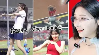 大陆妹子優雅爱台湾啦啦队应援！有机会想挑战一日拉拉队Yoya seeTaiwan cheerleaders