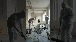 Industrial to Modern: Metallic Epoxy Floor Makeover 🏗️✨