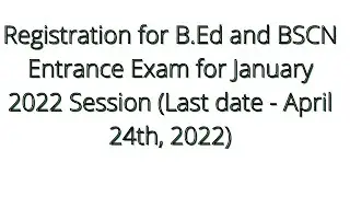 IGNOU BSC nursing और BED entrance exam 2022 date extended | IGNOU Admission