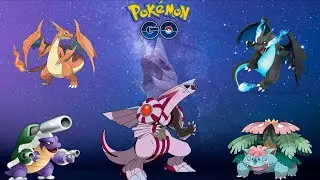 Pok&eacute;mon GO Live | Palkia & Mega Raids: Charizard X & Y, Venusaur, Blastoise! 🔥🌿💧 #pokemongo #live