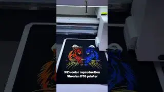 shenlan dtg printer, 95% color reproduction. #tshirtprinter #printingmachine#garments #clothing