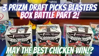 2021 Prizm Football Draft Picks Blasters X3. Box Battle Part 2. Winner Take All!
