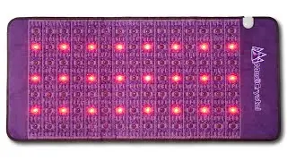 MediCrystal Far Infrared Heating PEMF Photon Bio Stimulation Purple Amethyst Agate Professional Mat