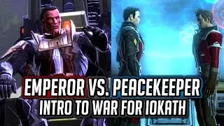 SWTOR ► War for Iokath - Emperor VS Peacekeeper Intro (Based on KOTET Ending)