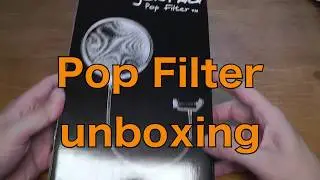 Pop Filter Dragon Pad - unboxing