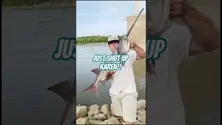 ANGRY KAREN JUST MOVE ON.... #ANGRYKAREN #KAREN #FISHING