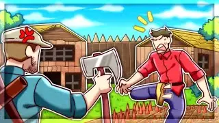 Defending My KINGDOM From ENEMY RAIDERS in Going Medieval