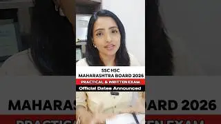 SSC & HSC MAHARASHTRA BOARD 2026 EXAM DATES OUT | OFFICIALLY ANNOUNCED