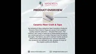 Ceramic Fiber Cloth & Tape MI 3300 & MI 3310