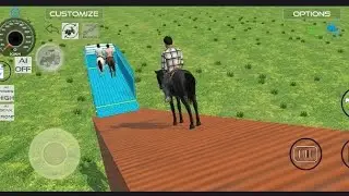 #Drive JCB 3DX [4×4]🔥 And Unloading Stone From Dumper💥 Truck In Game❣️💕💞 Horse loaded..