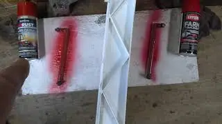 International red paint comparison!